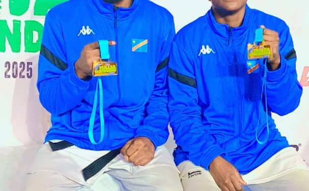 Taekwondo WT:Arnold Nkoy et Josephat Numbi glanent 2 médailles en or à Naija International Open G1 au Nigeria.