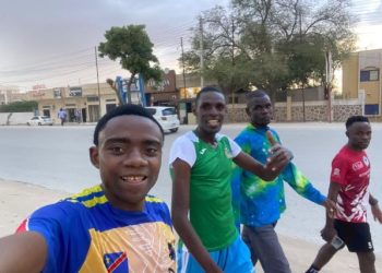 Athlétisme:Ce vendredi 15 août 2025,Alpha Mumbere Kamuha et Gauthier Kakound Musans prennent part à la 3è édition du semi-marathon international de Hergeisa.