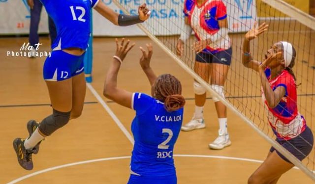 Volley-ball:À l’issue des huitièmes de finale joués mardi,une cargaison de 3-0 aux huitièmes de finale de la 21è Coupe du Congo joués mercredi.