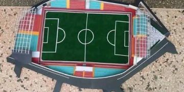 Butembo:La maquette du futur stade de l’Esco MGL dévoilée.