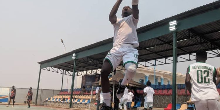 Coupe du Congo de Basketball 2025: Virunga dompte Terreur et termine leader du groupe, voici les affiches des quarts de finale