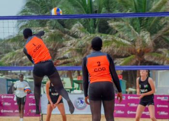 Beach Volley)Coupe de Développement des Jeunes U18 de la CAVB Banjul 2025:Entrée en fanfare de deux paires de la RDC.