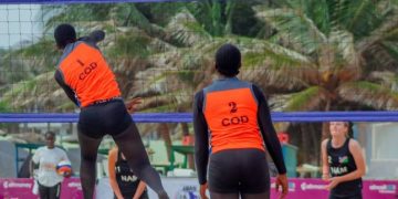 Beach Volley)Coupe de Développement des Jeunes U18 de la CAVB Banjul 2025:Entrée en fanfare de deux paires de la RDC.