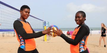 Beach Volley/Coupe de Développement des Jeunes U18 de la CAVB Banjul 2025:La paire dame de la RDC joue les ½ finale ce samedi.