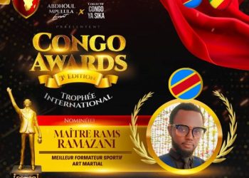 Arts Martiaux:Me Rams Ramazani élu meilleur formateur sportif art martial.