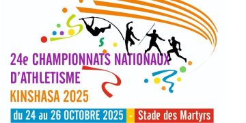Athlétisme:La Féaco annonce les 24è championnats nationaux du 24 au 26 octobre à Kinshasa.