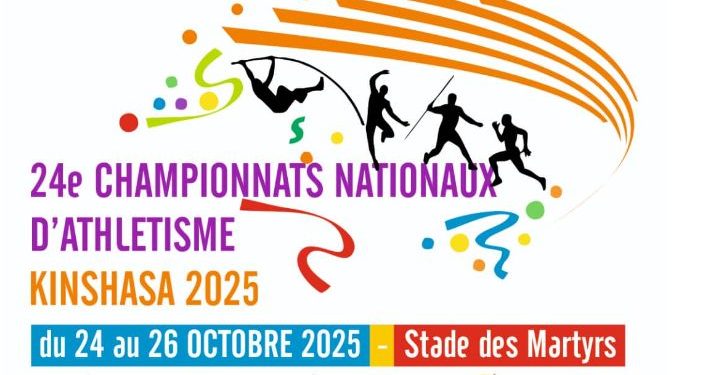 Athlétisme:La Féaco annonce les 24è championnats nationaux du 24 au 26 octobre à Kinshasa.