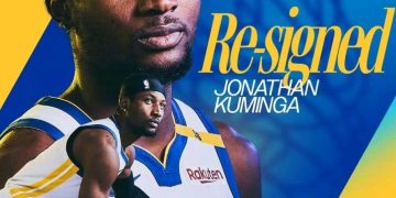 NBA:Jonathan Kuminga prolonge avec Golden State pour 2 ans