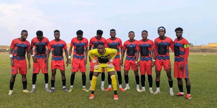 LINAFOOT Ligue 1/GROUPE B:L’AS Dauphin Noir réussi son entrée avec une victoire sur l&rsquo;OC Renaissance du Congo.