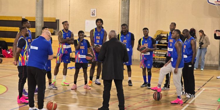 Basketball:Lancement du stage des Léopards de la RDD à Auxerre pour préparer les éliminatoires du Mondial 2027.