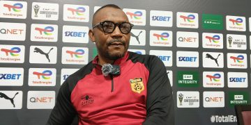 CAF/C2: »On veut aller en demi finale »(PAPY KIMOTO coach de l&rsquo;AS MANIEMA UNION en conf de presse).