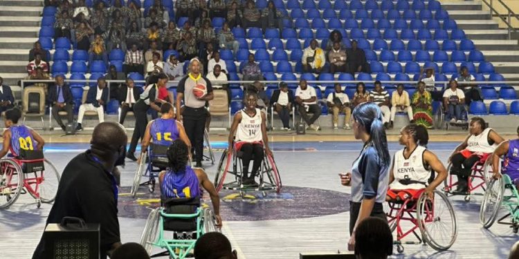 Basketball sur fauteuil/CAN U25 dames Kinshasa 2026:Entrée fracassante des léopards de la RDC.