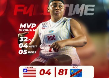 Basketball sur fauteuil/CAN dames U25,Kinshasa 2026:Les léopards de la RDC enchaînent avec une deuxième victoire de suite.