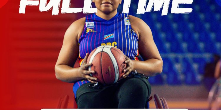Basketball sur fauteuil/CAN U25 Kinshasa 2026:La RDC enregistre une troisième victoire de suite,et se qualifie pour les demi finales.