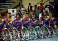 CAN U25 dames de basketball sur fauteuil:La RDC brille sur le terrain,mais risque la disqualification faute de paiement.
