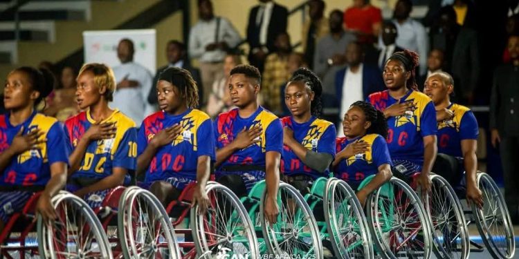 Basketball sur fauteuil roulant/CAN dames U25 Kinshasa 2026:La RDC se qualifie pour la finale.