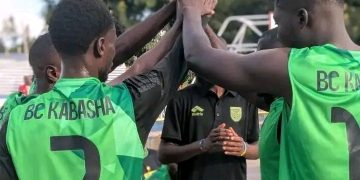 Goma Basketball:Le BC Kabasha réussit ses débuts en championnat local de basketball de l&rsquo;eubago.
