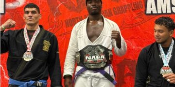 Jiu-Jitsu Brésilien:Ayrton Djambo, vice-champion du monde fait la fierté de son père Me Roberto Djambo.