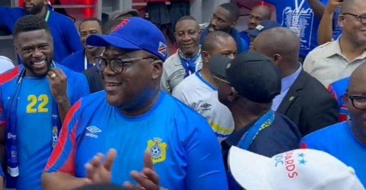 Barrages intercontinentaux du Mondial 2026:Le président congolais Félix Tshisekedi booste le moral des Léopards avant le choc décisif contre la Jamaïque.