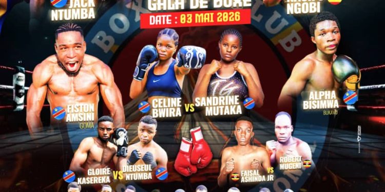 Boxe : Le Noble Art à l’honneur dans la ville de Goma avec le gala « La Nuit des Volcans » le 3 mai prochain