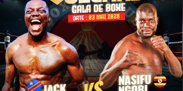 Boxe :Jacques Ntumba à l’affiche du combat vedette lors du gala nuit des volcans à Goma.