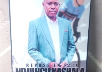 Cyclisme:Tout Katanga converge vers Kolwezi pour pleurer Ndjungu Kashala Didier, président de la Ligue du Grand Katanga.