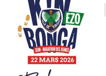 Athlétisme:Le Semi-Marathon de la jeunesse ‘’Kin Ezo Bonga’’ sera couru ce dimanche 12 avril 2026