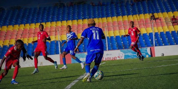 LINAFOOT Ligue 1 / Play-offs:Un nul entre Simba et Céleste pour clôturer la première journée,voici le classement.