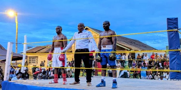 Beni-Boxe:Papy Kibanja brille au combat jubilaire, le gala “Nuit des Légendes. »