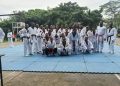 Taekwondo WT:Ce dimanche 10 Mai à 13h00 au Dojang Fédéral Lycée Ntinu Wene à Limete,le test de passage des grades s’est tenu malgré la pluie.