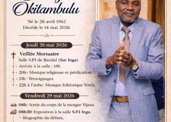 Presse Sportive/Obsèques du confrère Jérome Okitambulu:La veillée mortuaire a lieu ce jeudi 28 mai à Bandal.