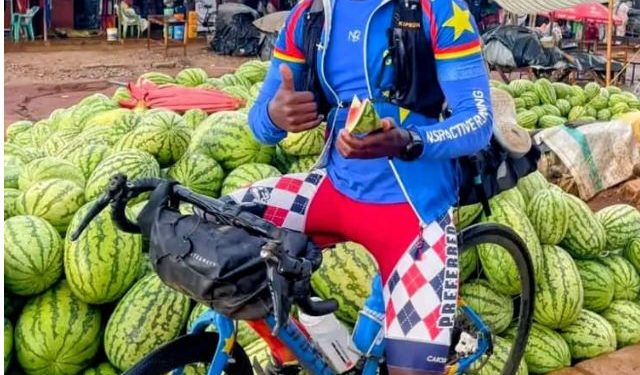 Cyclisme RDC-Afrique:Miguel Masaisai se lance dans un périple fou Goma-Rabat (RDC-MAROC) : 14 000 Kms pour la Paix et l’écologie.