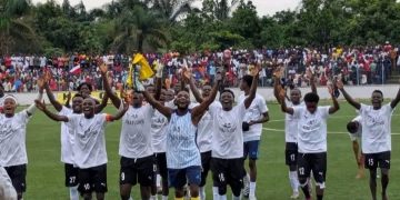 Linafoot Ligue 2 Zone Est : Étoile du Congo valide sa montée en Ligue 1 aux dépens de Socozaki.