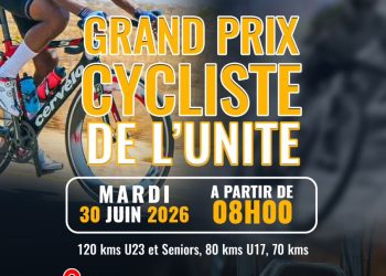 Cyclisme:Dans le cadre des festivités de l’indépendance,l&rsquo;Entente Lukunga/Kin-Ouest organise GP Cycliste de l’Unité le 30 juin.