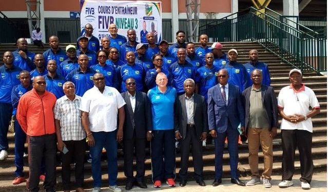 Volley-ball:Ce qu’a été l’ouverture du stage de formation d’entraineurs niveau 3 FIVB ce lundi 01 juin à Brazzaville.