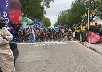 Cyclisme/22è édition du Tour cycliste international du Cameroun:Le Camerounais Kuere Nounawe Rodrigue Eric remporte la 1ère étape.