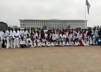 Taekwondo WT:À l’occasion des festivités de l’indépendance de la RDC,L’entente Kin-Ouest a organisé ‘l&rsquo;entrainement de l’indépendance et une marche de santé’’