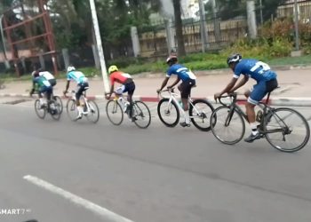 Cyclisme:À l’occasion de 66 ans de l’indépendance de la RDC,Lutonda Gloire (J), Dorcas Kapinga (F), Joel Kasereka (S) et Mayunga (V) ont remporté le GP Cycliste de l’Unité organisé ce 5 juillet par l’Entente Lukunga/Kin-Ouest