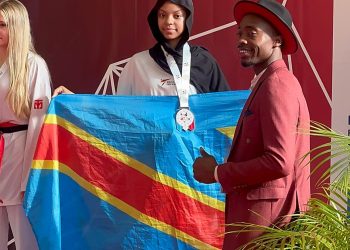 Taekwondo WT:La congolaise Maëlle arrache le bronze à l’Open de Montargis en France.