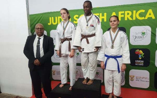 Judo:Fille de Jude Musedju ex international congolais,Joyce Musedju sacrée championne d’Afrique du sud chez les -52 kg.